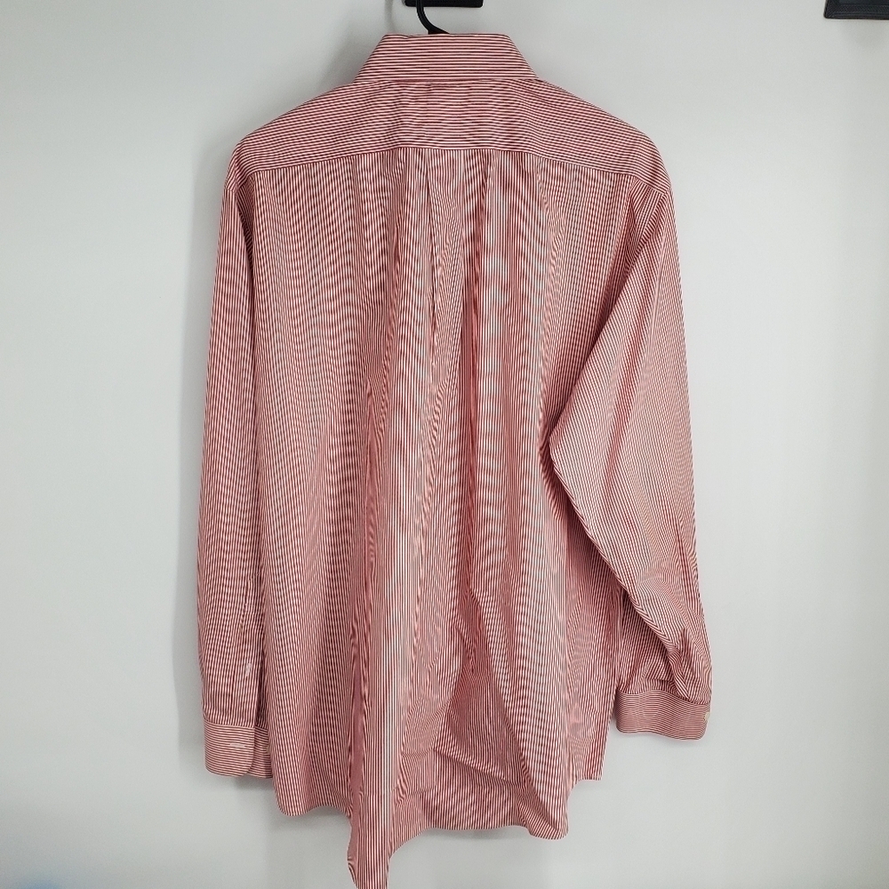 Brooks Brothers 346 Original Polo Striped Button Down Shirt Men Size 16.5 4/5 - Picture 7 of 9